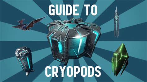 Cryopod recipe - Hello, I think you Can Craft it in the missions terminal. For a safe one, go to océan east 😉. You buy cryopods with hexagons and get lucky with buying a lootbox for the cryofridge. Last option, buy a red lootbox, sure to have a replicator, and farm red cristal to have an élément to powered it...